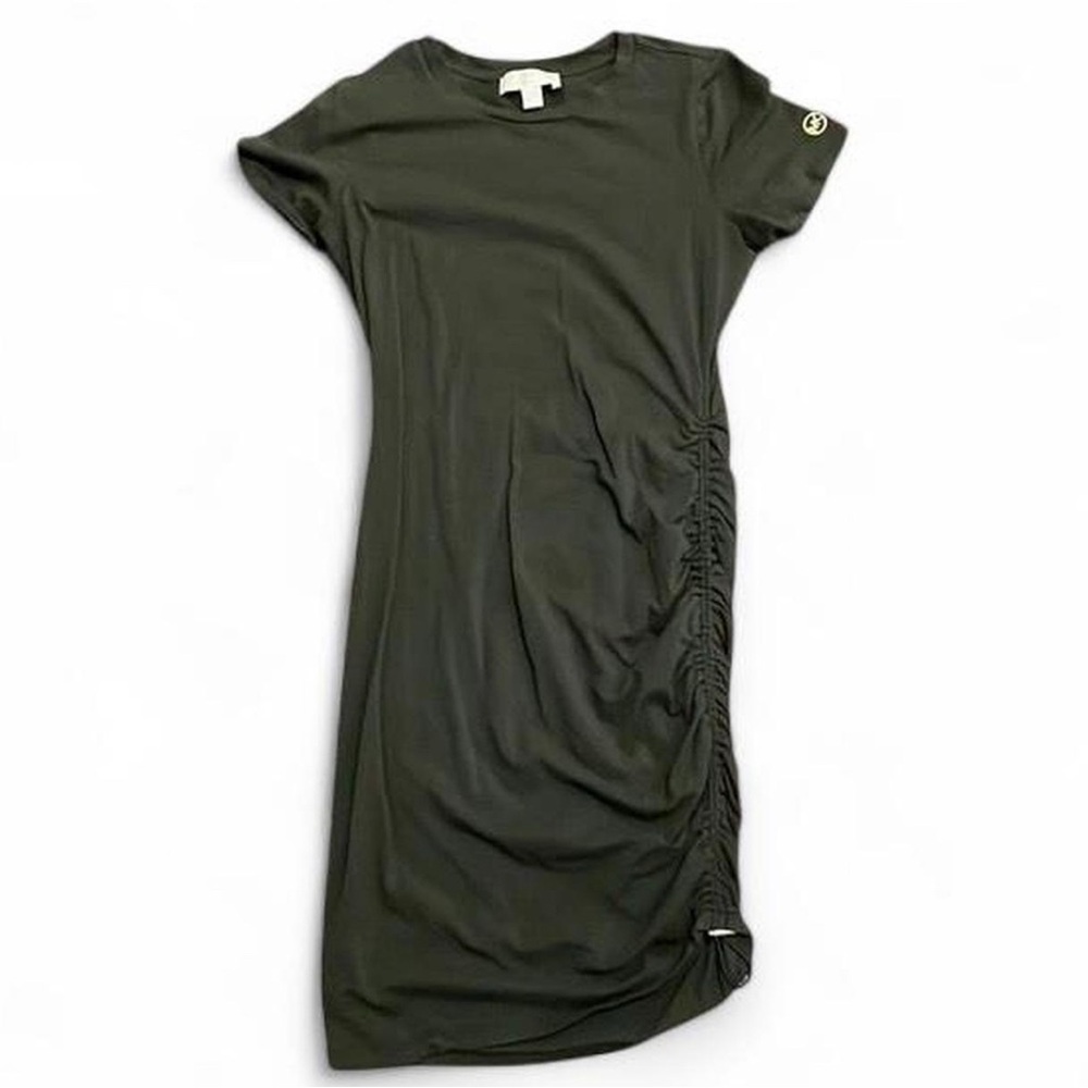 MICHAEL KORS Midi Dress With Side Adjustable Cord